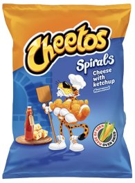 Cheetos Spirals Ketchup 130 g