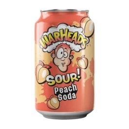 Warheads Sour Peach Soda 355 ml