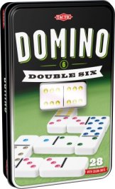 Tactic Domino Double 6 Sällskapsspel 
