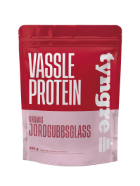 Tyngre Vassle Protein Krämig Jordgubbsglass 900 g
