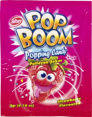 POP BOOM Popping Candy Strawberry 5 g