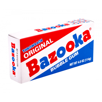Bazooka Bubble Gum Original 114 g 