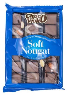 Choco Woko Soft Nougat Choklad och Jordnöt 162g