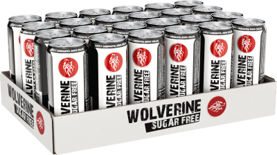 Wolverine Energidryck Sockerfri 50 cl 24-pack